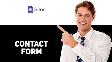 How to Create a Contact Form in Google Sites 2025
