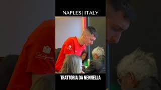 For a unique restaurant experience, Come to Trattoria da Nennella, Naples, ITALY!