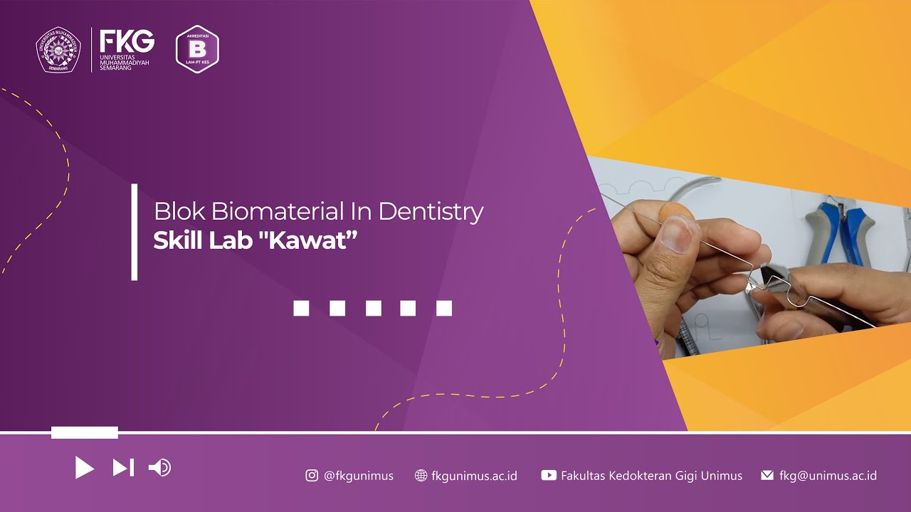 Blok Biomaterial In Dentistry - Skill Lab 