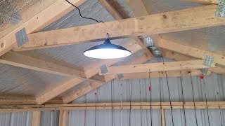Brightening My Fishing Shed with Solar Power ☀️ | Apilab 2000LM Shed Light Review & Setup