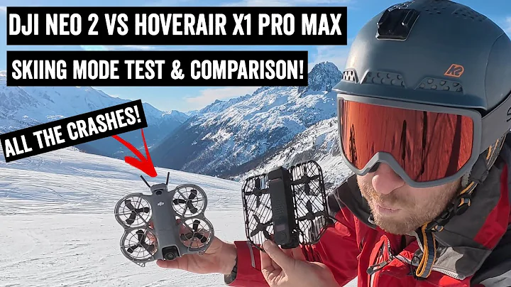 DJI NEO 2 vs HoverAir X1 Pro Max: Skiing Mode Test & Comparison!