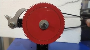 Ratchet and pawl mechanism