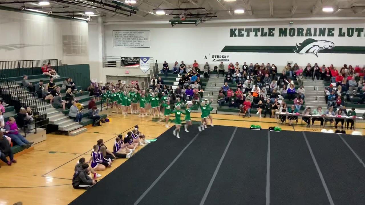 Kettle Moraine Lutheran Cheer Competition 2/1/2020 YouTube