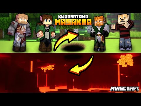 cubix zepsuł nether kwadratowa masakra minecraft - cubix zepsuł nether kwadratowa masakra minecraft