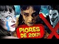 10 PIORES FILMES de 2017! 💩 👎 - ESPECIAL PIPOCANDO