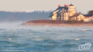 01-21-19 Falmouth, MA “Sea Smoke” Frigid  Air Temperature 5 Degrees, Water Temperature 39 Degree
