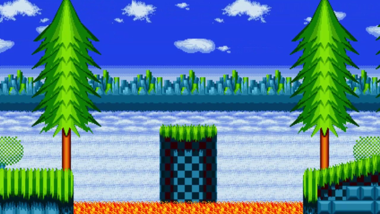 Sonic.exe Hill Background Loop 