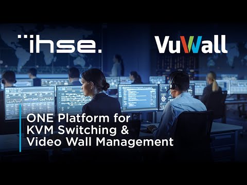 VuWall and IHSE Bringing One Platform for KVM Switching and Video Wall Management