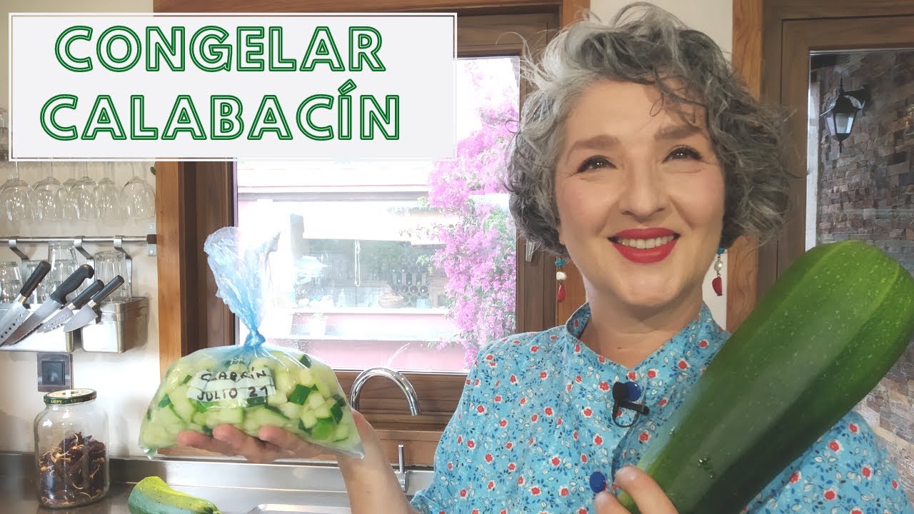 ❄️ CÓMO CONGELAR CALABACÍN ❄️ para todo el año