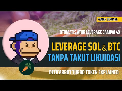 Leverage SOL & BTC Tanpa Takut Likuidasi!! DeFiCarrot Turbo Tokens Explained