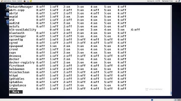 27 Configure Network Services to Start on Boot   sysvinit