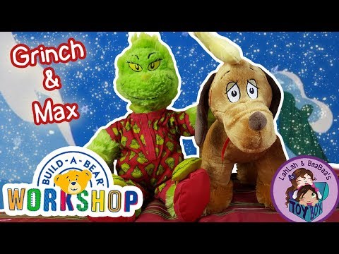 grinch teddy build a bear