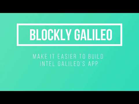 Blockly Galileo Demo App