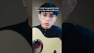 lo lagi nungguin dia bales ternyata udah lama di balas #shortsvideo #shorts