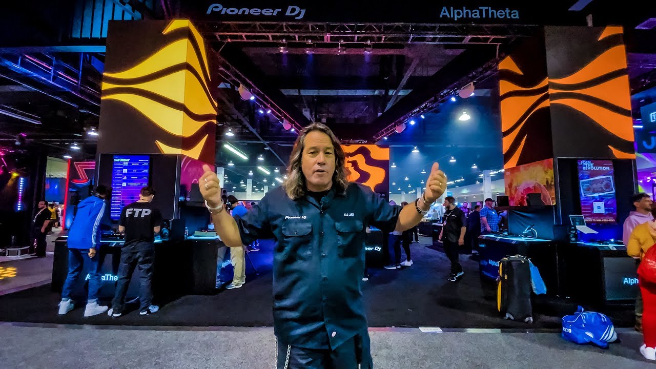 Pioneer DJ NAMM 2023 Booth Walkthrough YouTube