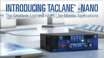 TACLANE-Nano (KG-175N) Small Form Factor Encryptor Live Demo at DC18