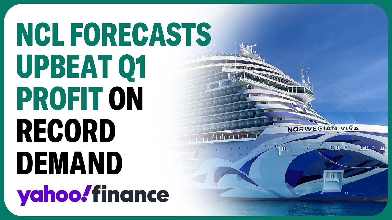 Norwegian Cruise Line stock rises on positive Q1 guidance - YouTube