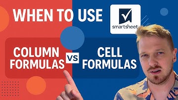 Column Formula vs. Cell Formula in Smartsheet Explained