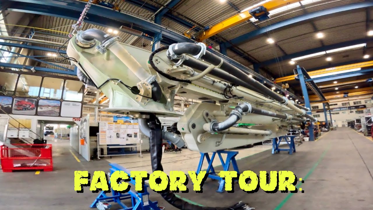 COMPLETE TOUR!!! Putzmeister Concrete Pumps Global Headquarters: