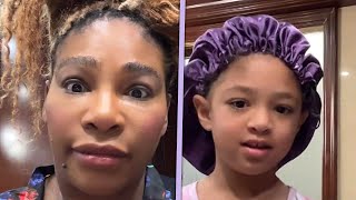 Watch Serena Williams’ Daughter Olympia Interrogate Her During Makeup Tutorial