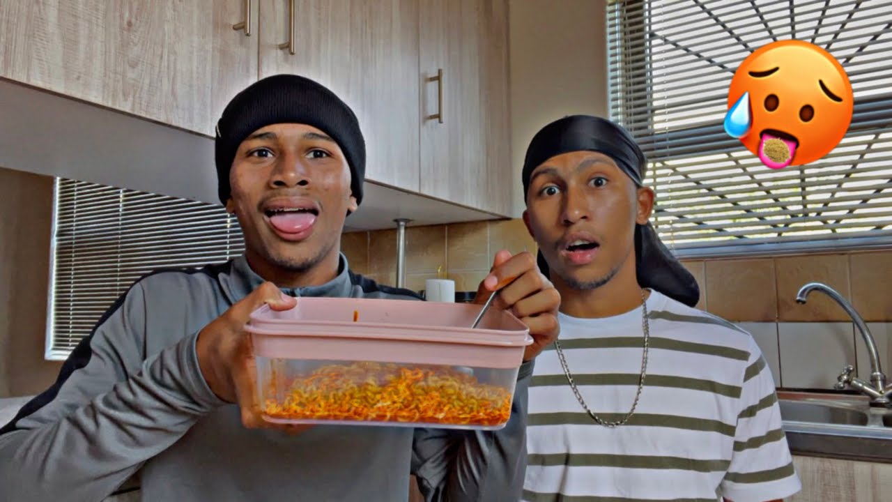 Что бы вы предпочли, съев самую острую лапшу в Южной Африке!