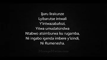 Rumenesha (Ijoro rirakunze) ya Rugamba Cyprien (Itorero ry'igihugu)