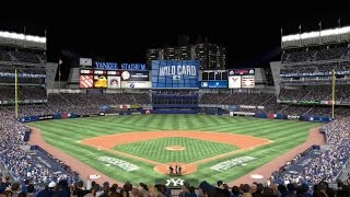 Mlb 15: the show sim - astros @ yankees wild card game