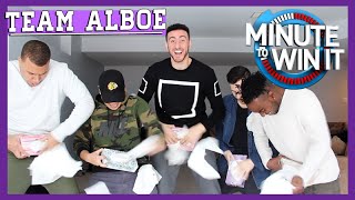 Epic Minute To Win It Challenge Ft. Team Alboe