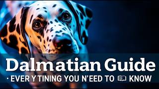 Dalmatian Dogs: Everything You Need to Know!