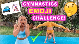 ACRO GYMNASTICS EMOJI CHALLENGE!!!