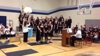 WashingtonMiddleSchool 6th +8th Grade Choir concert 11-1-16