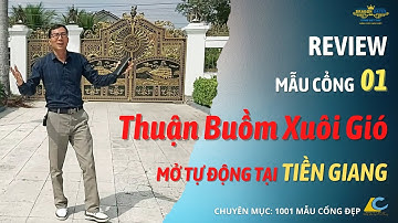 LCA Tập 7: Cửa Cổng Cánh Buồm Xuôi Gió, Xuôi Mái, No Gió, Thuyền Lớn Ra Khơi- Mẫu 1 | Nhôm Đúc LCA