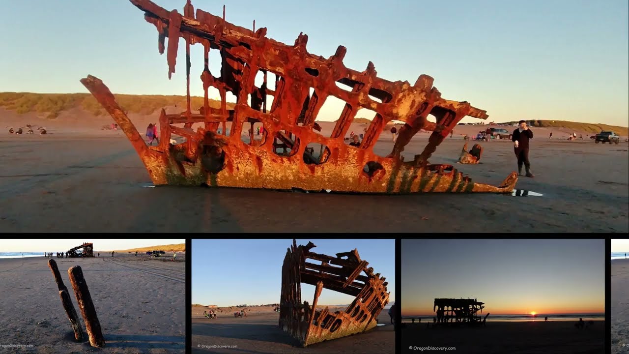 Peter Iredale Shipwreck on the Oregon Coast