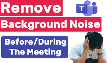 How to Reduce background noise in Teams Meetings | Remove Back Noise During The Meeting | #Teams