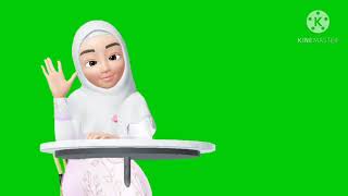 [FREE DOWNLOAD] Animasi guru muslimah menyapa