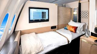 Etihad First Class Airbus A380 Apartment | Amazing Flight from Abu Dhabi to Tokyo screenshot 4