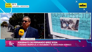 Crimen de Fernando Báez: Prisión perpetua para cinco de los acusados