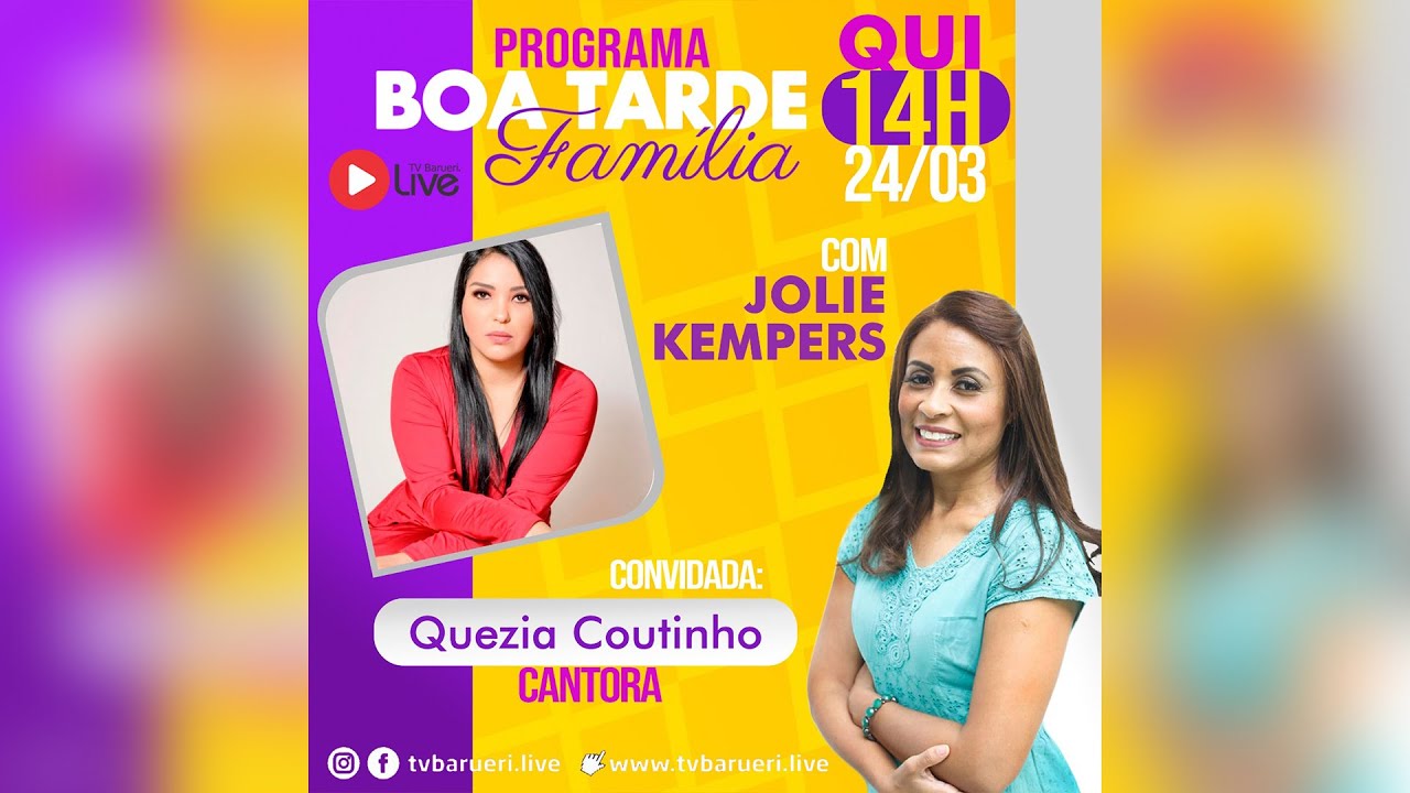 Quêzia Coutinho | Boa Tarde & Família