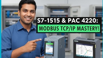 ModBus TCP IP Communication: Siemens 4220 and S7 1500 PLC #siemens #plc #modbustcp 