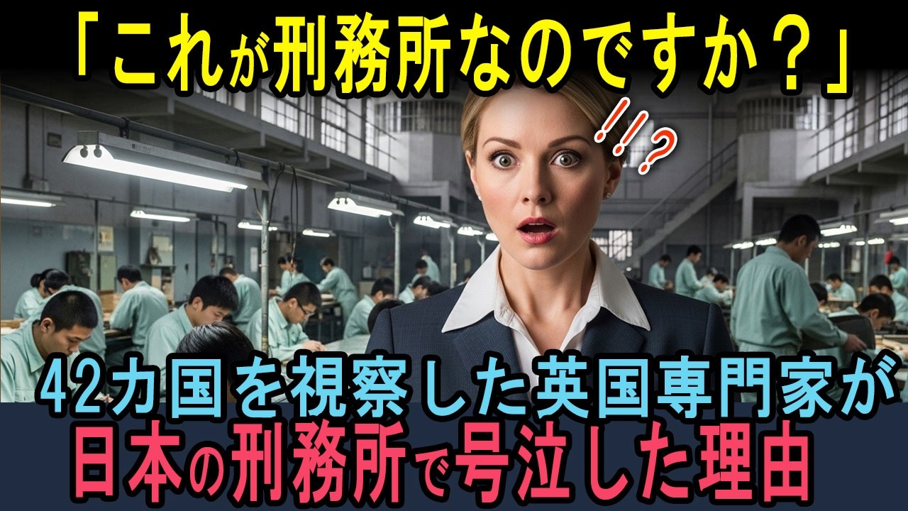 【海外の反応】「これが刑務所なのですか？」42カ国120施設を視察したイギリス人専門家が日本の刑務所に到着した瞬間に起きた異常な出来事