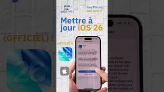 Comment mettre à jour votre iPhone vers iOS 26 📱