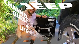 Thule Tram Ski and Board Carrier & Apex Bike Rack