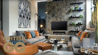 How to Style Your Living Room with Designer Daniel Hopwood | GQ Bachelor Pad | British GQ