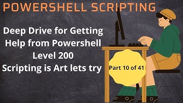 Getting Help from Powershell just like self help to write your script