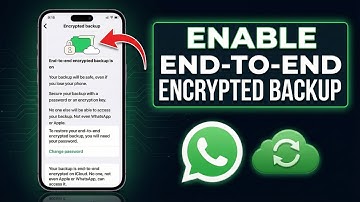 How to Enable WhatsApp End-to-End Encrypted Backup on iPhone (Full Guide)