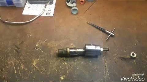 Homemade 7.3 injector cup removal tool