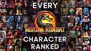 All 99 Mortal Kombat Characters Ranked