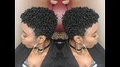TWA Style: Finger Coils - YouTube