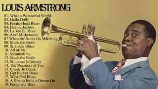 Download Lagu LOUIS ARMSTRONG Greatest Hits - Best Songs Of LOUIS ARMSTRONG Playlist MP3