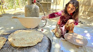 Children's longing for their father, washing the carpets in the house, making delicious food.